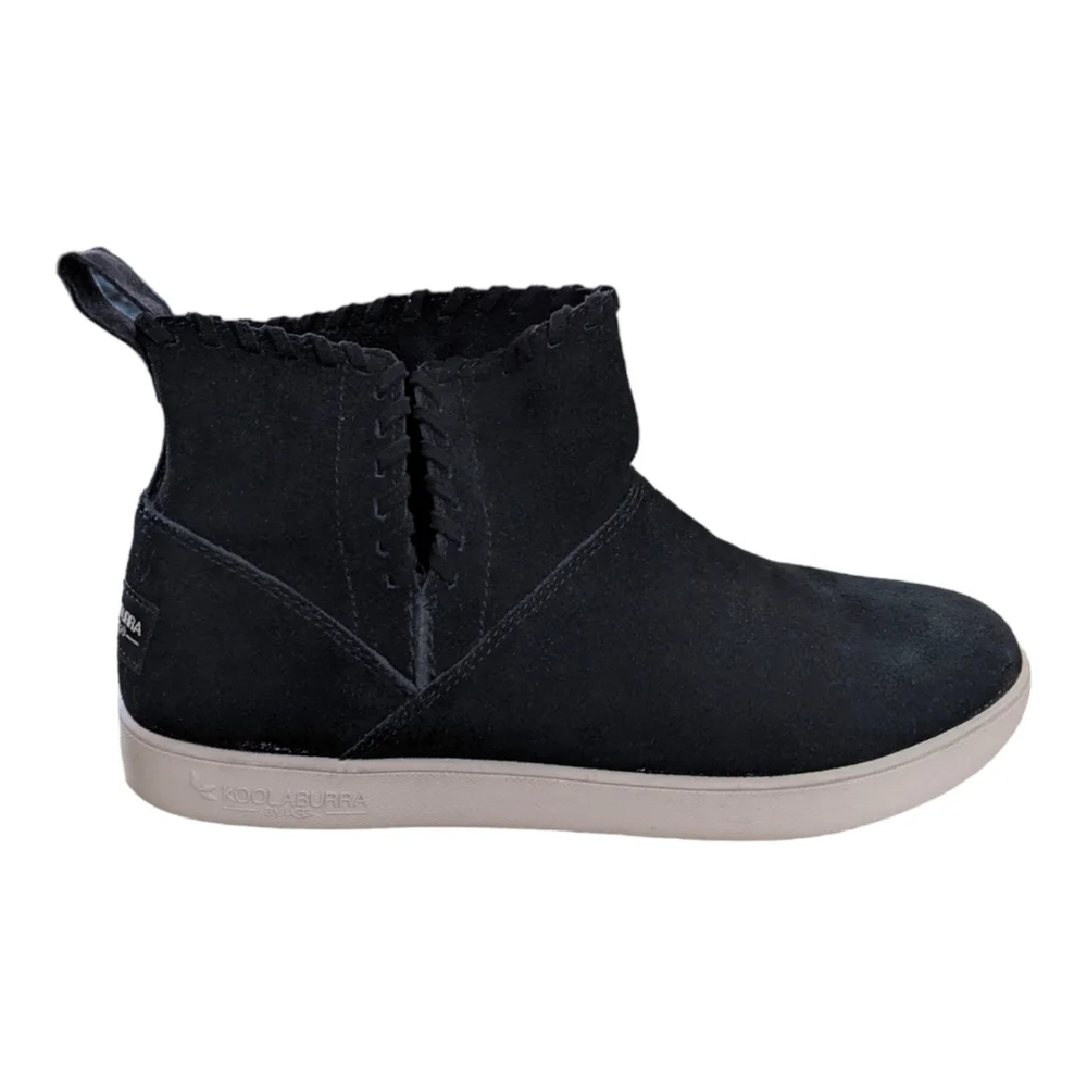 Koolaburra by UGG Women's Rylee Bootie Size 8 Black Suede 1092578
